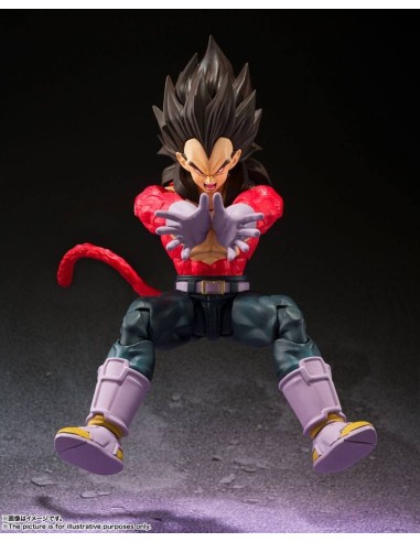 Dragon Ball GT Figura S.H. Figuarts Super Saiyan 4 Vegeta 13 cm