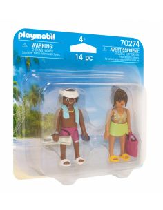 Playmobil figuras pareja vacaciones