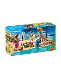 Playmobil scooby - doo! aventura con witch doctor