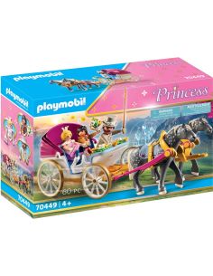 Playmobil carruaje romantico tirado por caballos