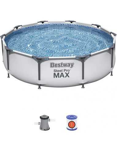 Bestway 56416 piscina desmontable tubular 366x76cm con depuradora