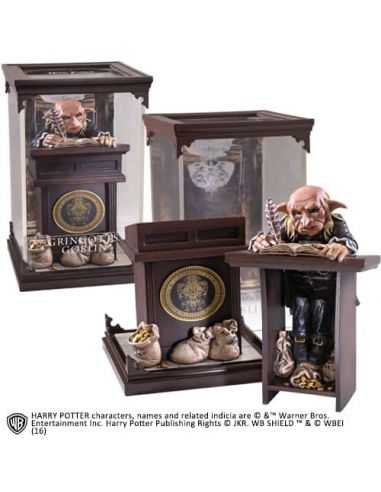 Figura the noble collection harry potter criaturas magicas goblin de gringotts