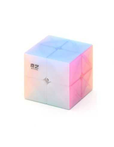 Cubo de rubik qiyi 2x2 jelly