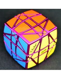 Cubo de rubik calvin's hexaminx rosa