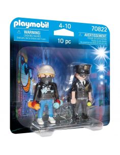 Playmobil duo pack policia y vandalo