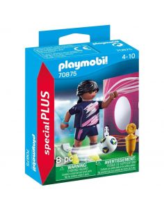 Playmobil special plus futbolista con muro