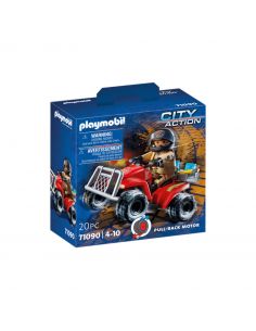 Playmobil bomberos -  speed quad