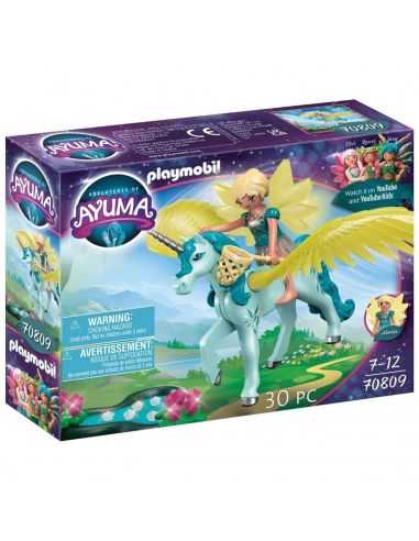 Playmobil crystal fairy con unicornio