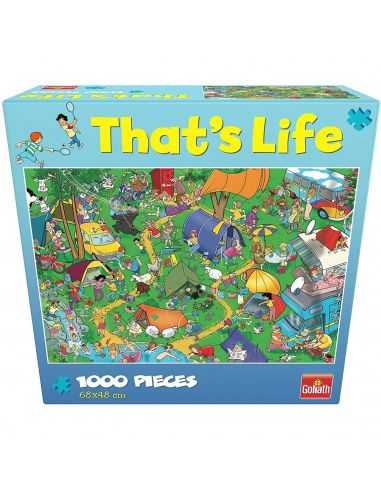 Puzzle thats life camping