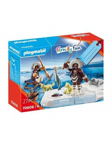 Playmobil family fun esquimales de pesca