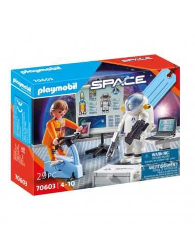 Playmobil set entrenamiento astronautas