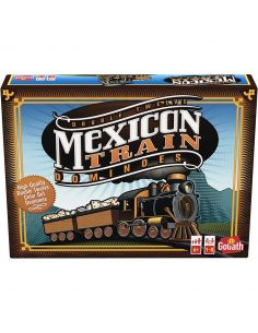 Juego de mesa mexican train dominoes pegi 6