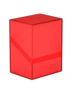 Caja de cartas ultimate guard boulder deck case 80+ tamaño estándar ruby