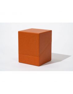 Caja de cartas ultimate guard boulder deck case return to earth 100+ tamaño estándar naranja
