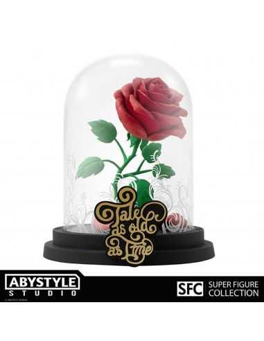 Figura abystyle studio disney la bella y la bestia - ''la rosa encantada''