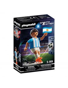 Playmobil jugador de fútbol -  argentina