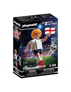 Playmobil jugador de fútbol -  inglaterra