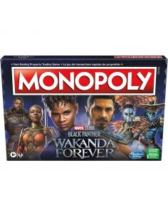 Juego mesa monopoly black panther