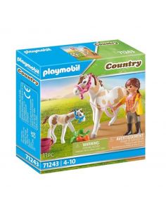 Playmobil country -  caballo con potro