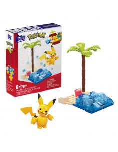 Figura mattel mega construx pokemon pikachu
