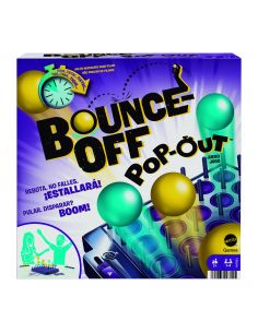 Juego mesa mattel bounce off pop - out!