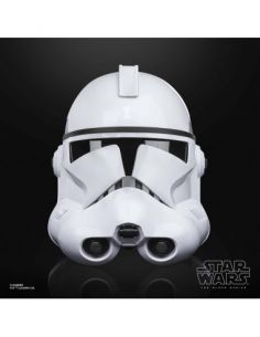 Réplica hasbro star wars black series phase ii clone trooper casco electrónico