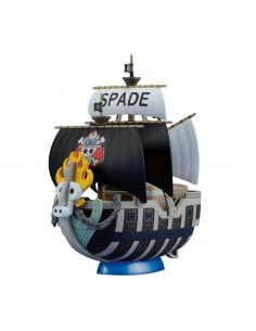 Replica bandai hobby grand ship collection one piece spade piratas model kit