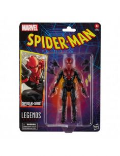 Figura hasbro marvel legends series spider - man spider - shot
