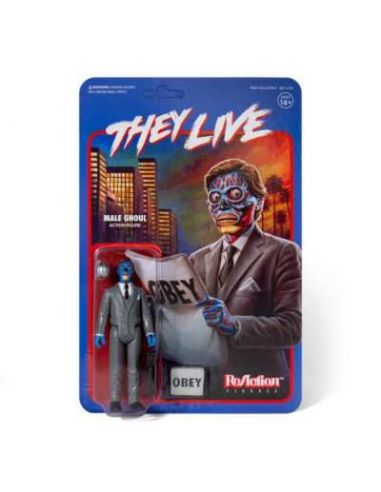 They Live Reaction Figure Male Ghoul