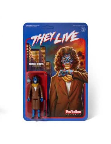 They Live Reaction Figure Female Ghoul