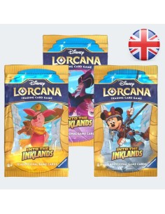 Disney Lorcana:  Into the Inklands - Booster Pack (3) (Inglés) ENVIO GRATIS