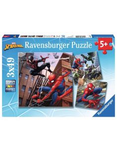 Puzzle ravensburger spiderman 3x49