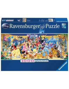 Puzzle ravensburger panorama: disney 1000 piezas