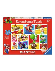 Puzzle ravensburger super mario 6+ 125 piezas