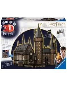 Puzzle 3d ravensburger harry potter castillo de hogwarts -  el gran salon -  night edition