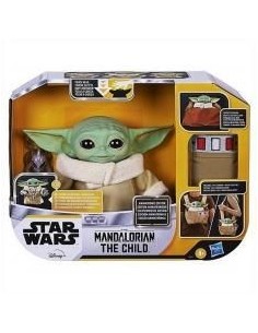 Replica figura animatronica hasbro the mandalorian baby yoda