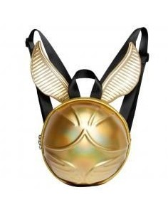 Mochila sphere karactermania harry potter snitch dorada