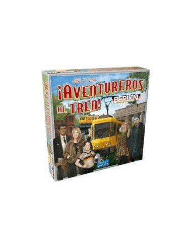 Juego de mesa ¡aventureros al tren! berlín pegi 8