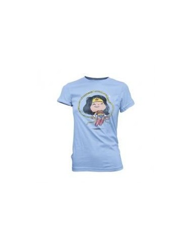 Camiseta funko pop super cute tee dc wonder woman con cuerda talla l niña 23301