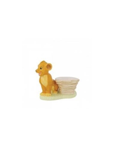 Figura decorativa enesco disney el rey leon simba huevera