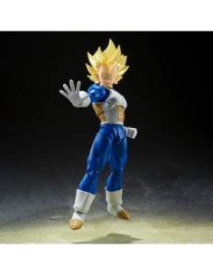 SUPER SAIYAN VEGETA AWAKENED SUPER SAIYAN BLOOD VERSION FIGURA 14 CM DRAGON BALL Z SH FIGUARTS RE-RUN
