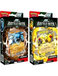 POKEMON TRADING CARD GAME POKEMON GO EX BATTLE DECK (AMPHAROS EX/ LUCARIO EX) (ENG)