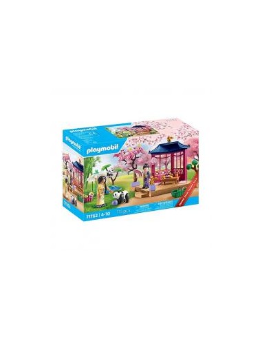 Playmobil -  jardín asiático con panda