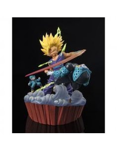 Figura tamashii nations dragon ball z figuarts zero super saiyan 2 son gohan - anger exploding into power -  extra battle premiu
